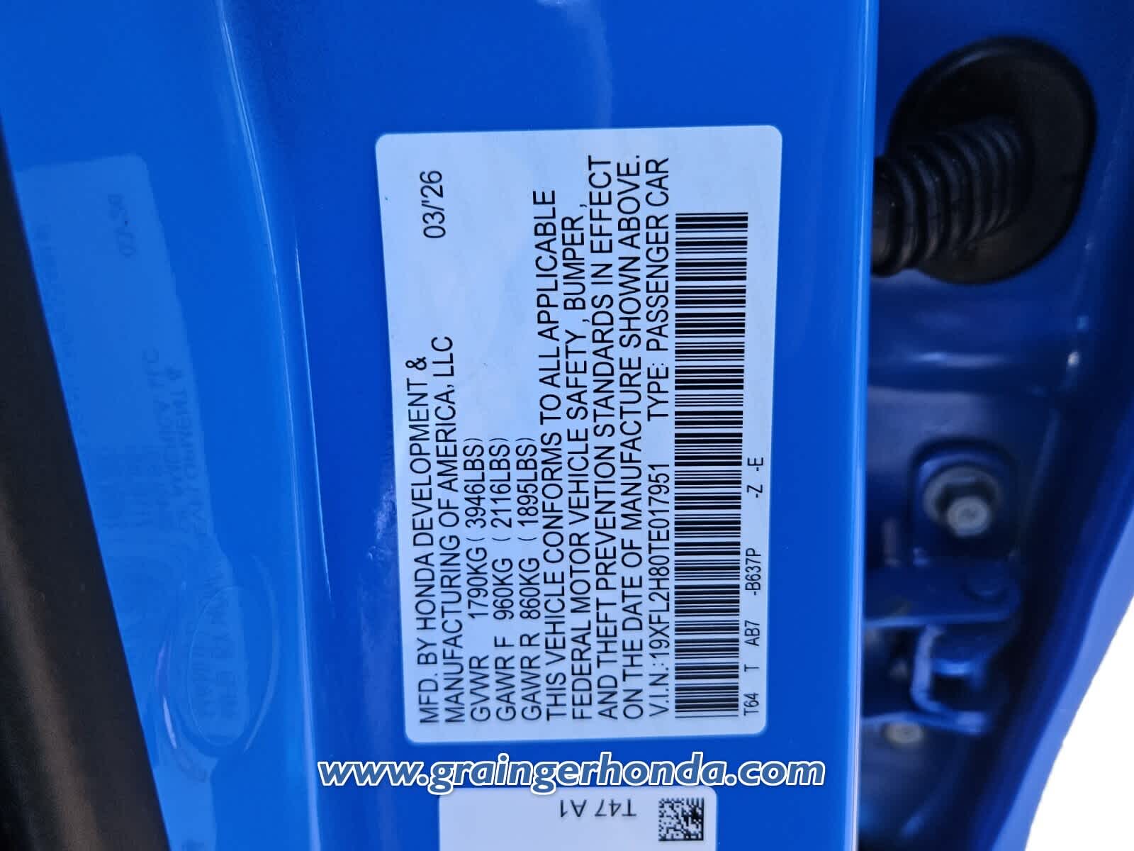 2026 Honda Civic Sport