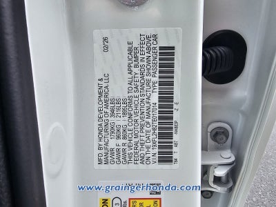 2026 Honda Civic Sport