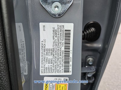 2026 Honda Civic Hatchback Sport