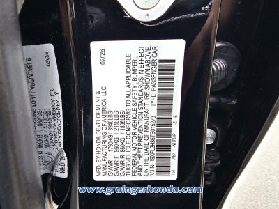 2026 Honda Civic Sport