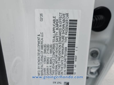 2026 Honda Civic Sport