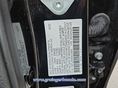 2022 Honda Civic Hatchback Sport