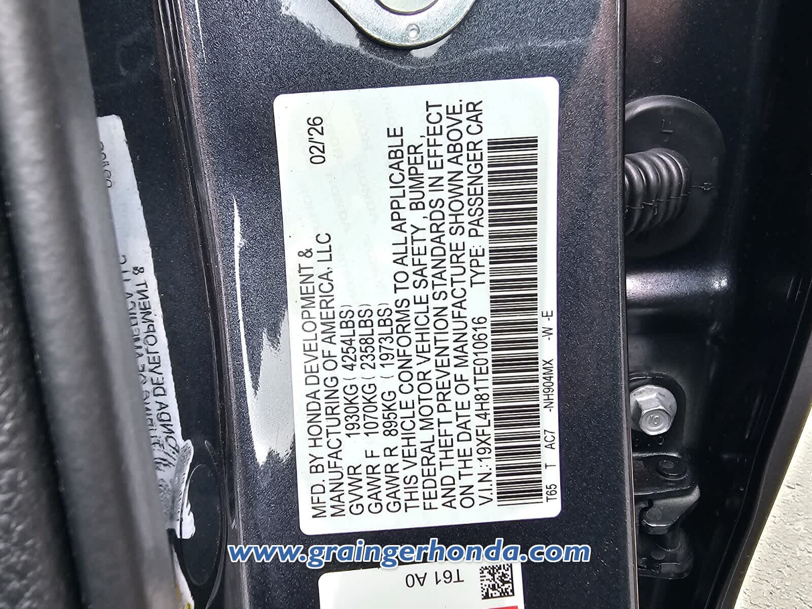 2026 Honda Civic Hybrid Sport