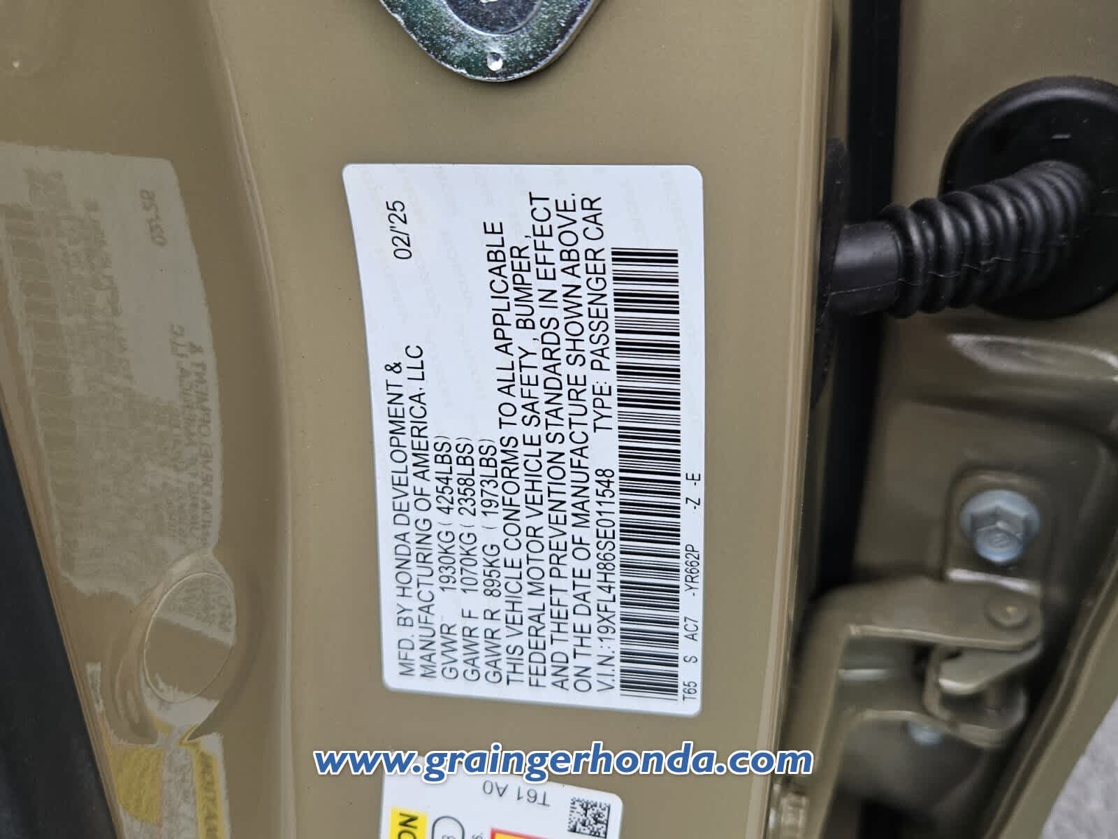 2025 Honda Civic Hatchback Hybrid Sport