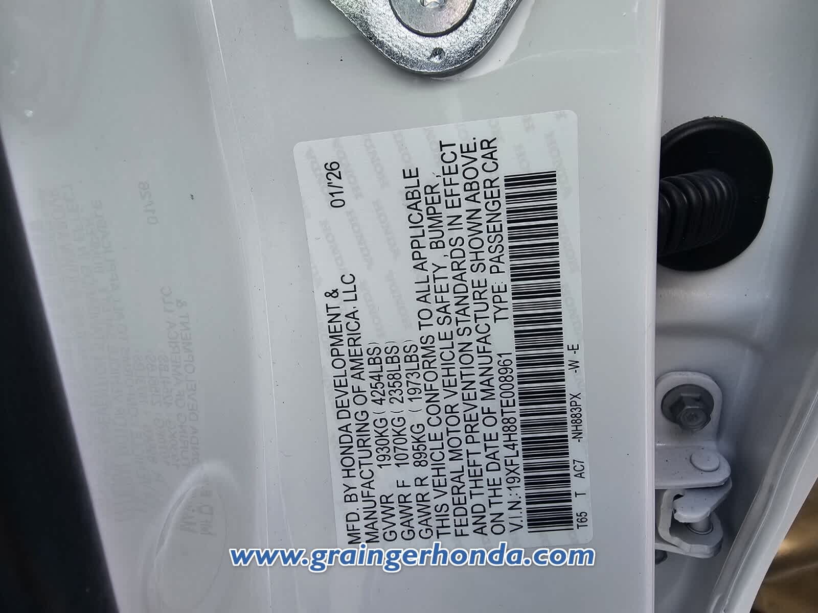 2026 Honda Civic Hybrid Sport