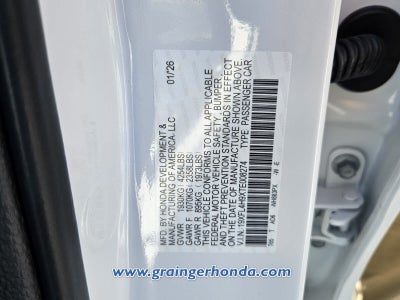 2026 Honda Civic Hatchback Hybrid Sport Touring