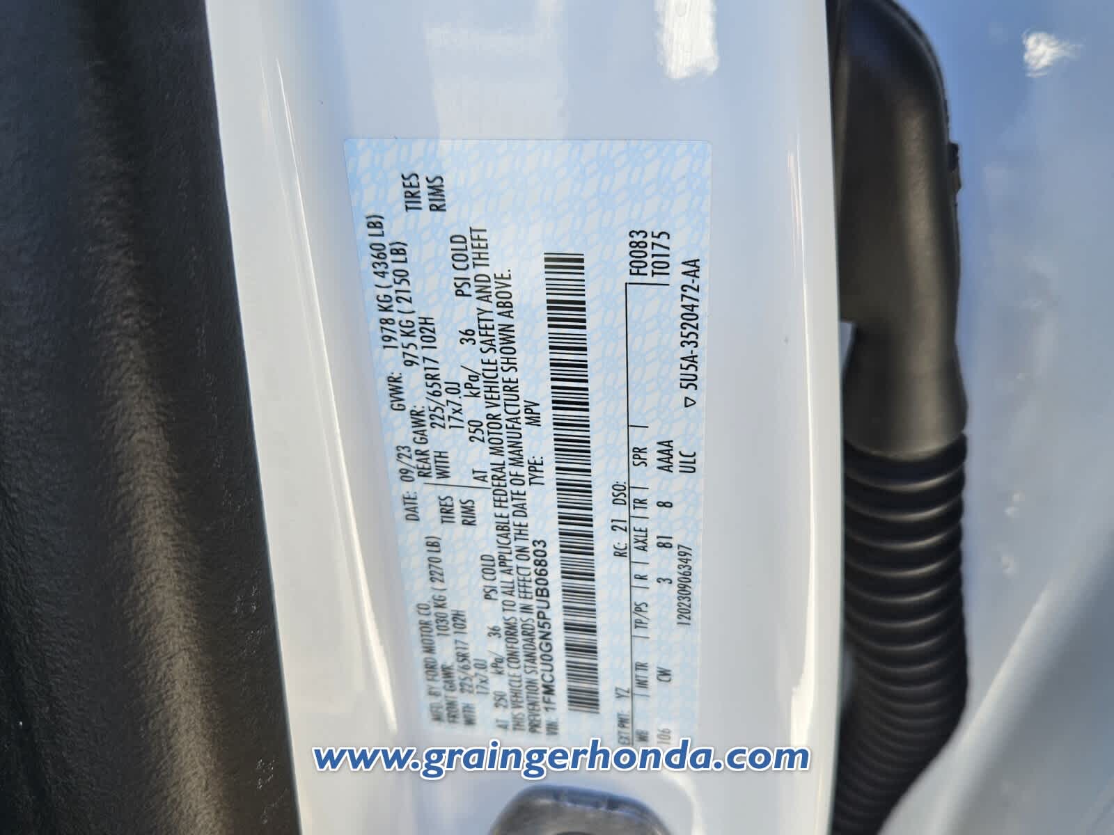 2023 Ford Escape Active