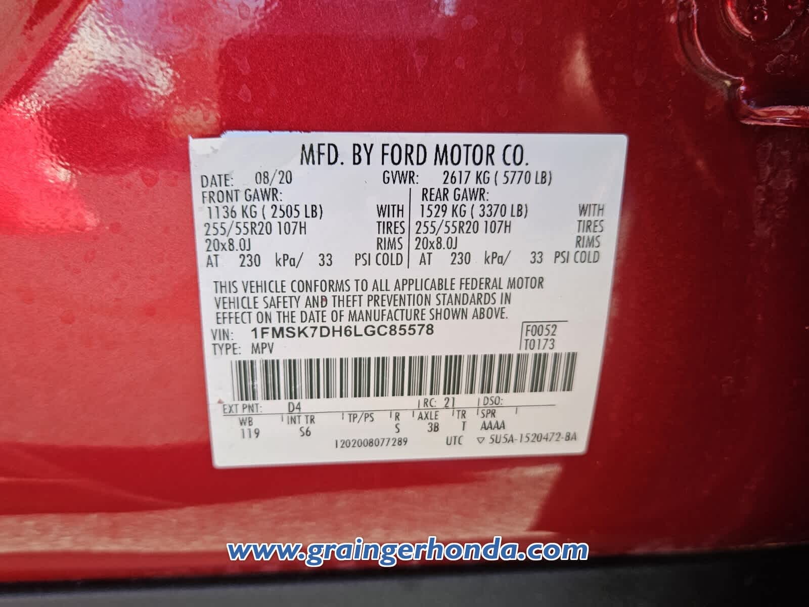 2020 Ford Explorer XLT