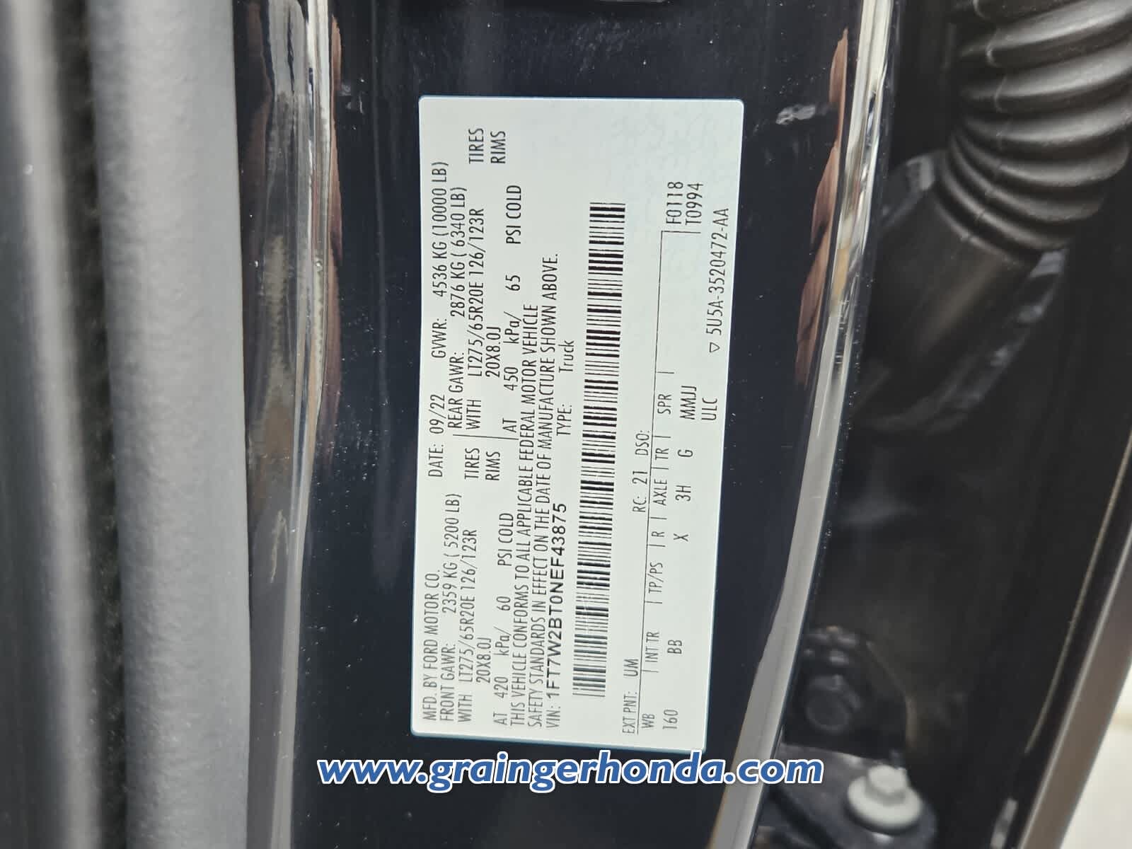 2022 Ford Super Duty F-250 SRW Platinum