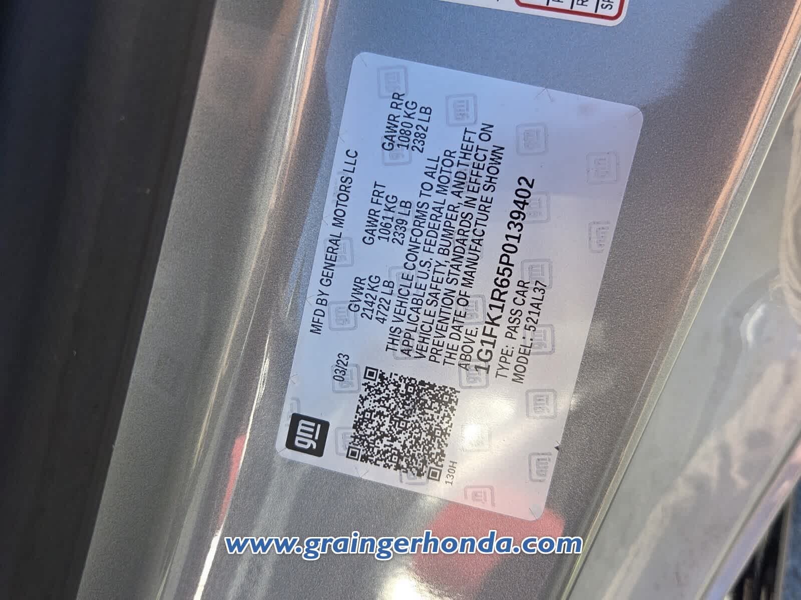 2023 Chevrolet Camaro ZL1