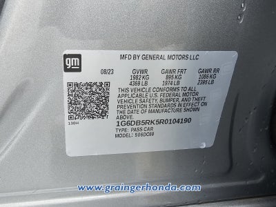 2024 Cadillac CT4 Premium Luxury