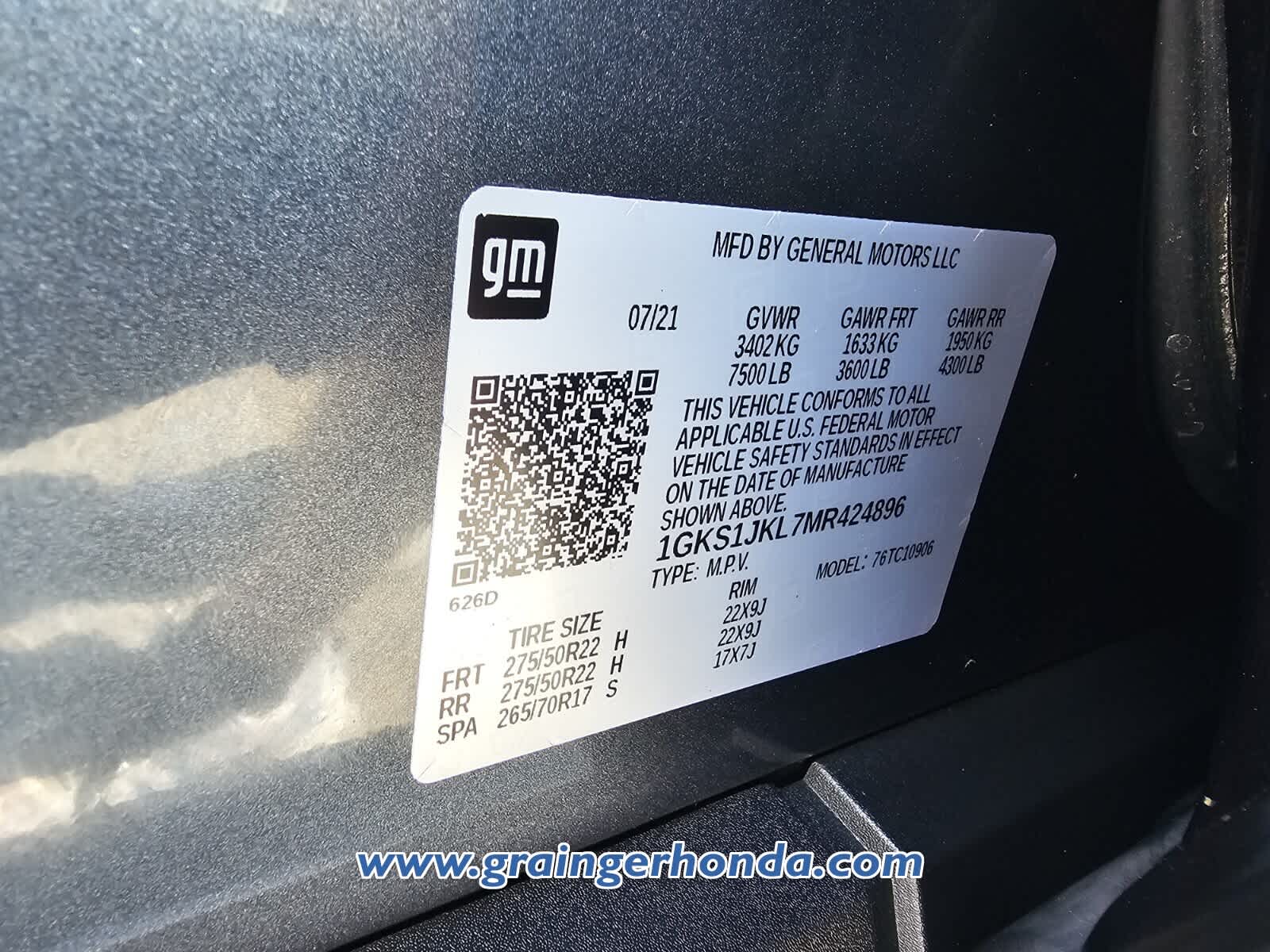 2021 GMC Yukon Denali Denali