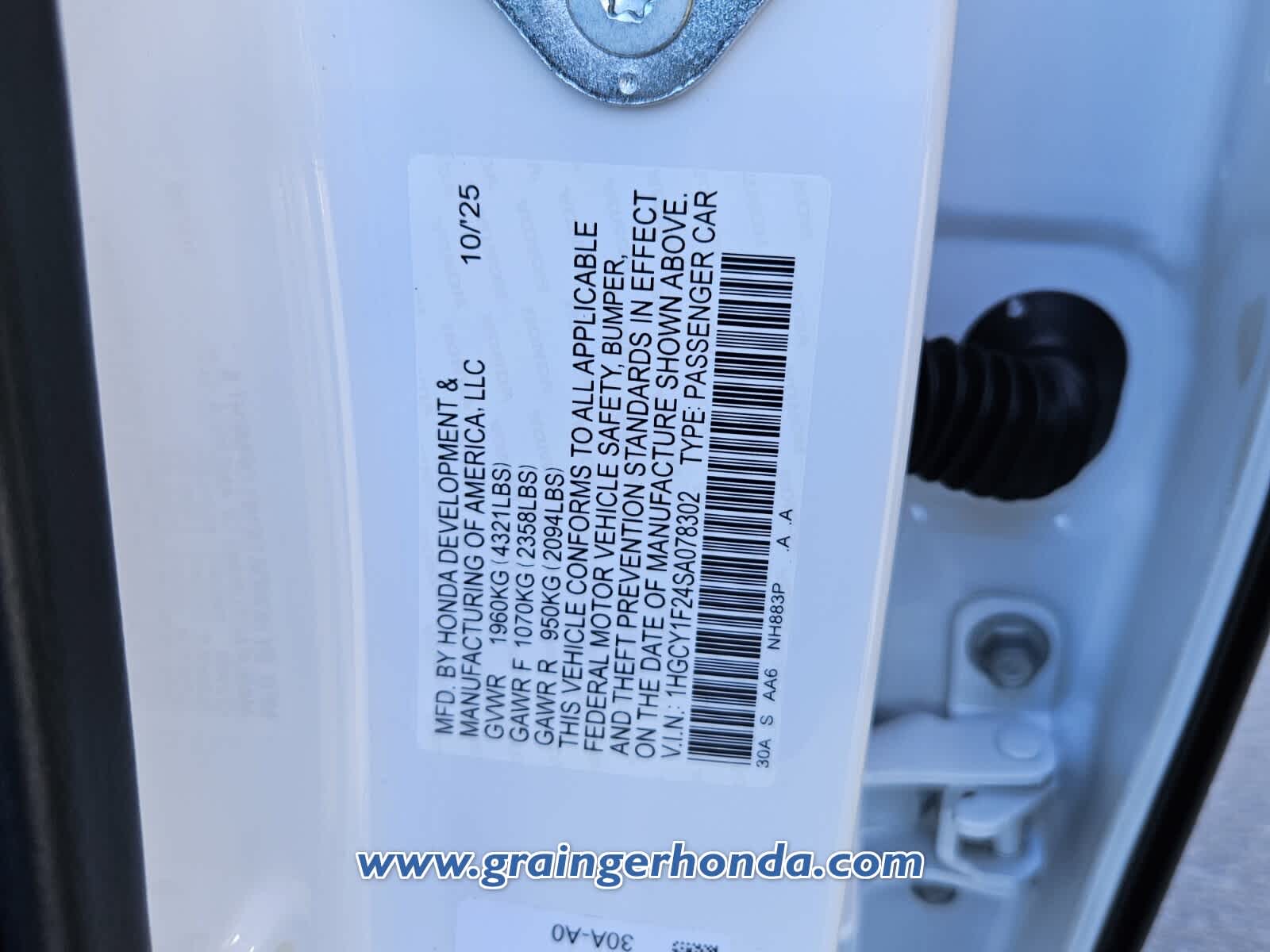 2025 Honda Accord LX