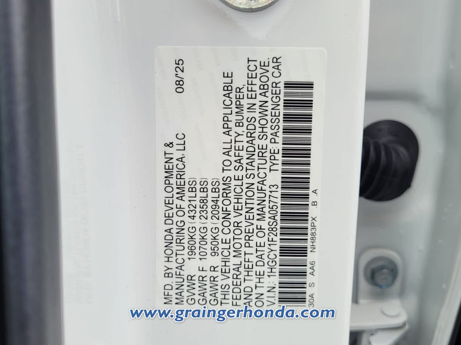 2025 Honda Accord LX