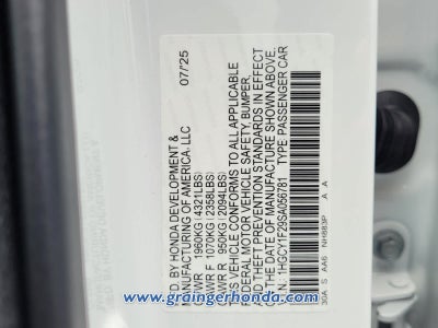 2025 Honda Accord LX