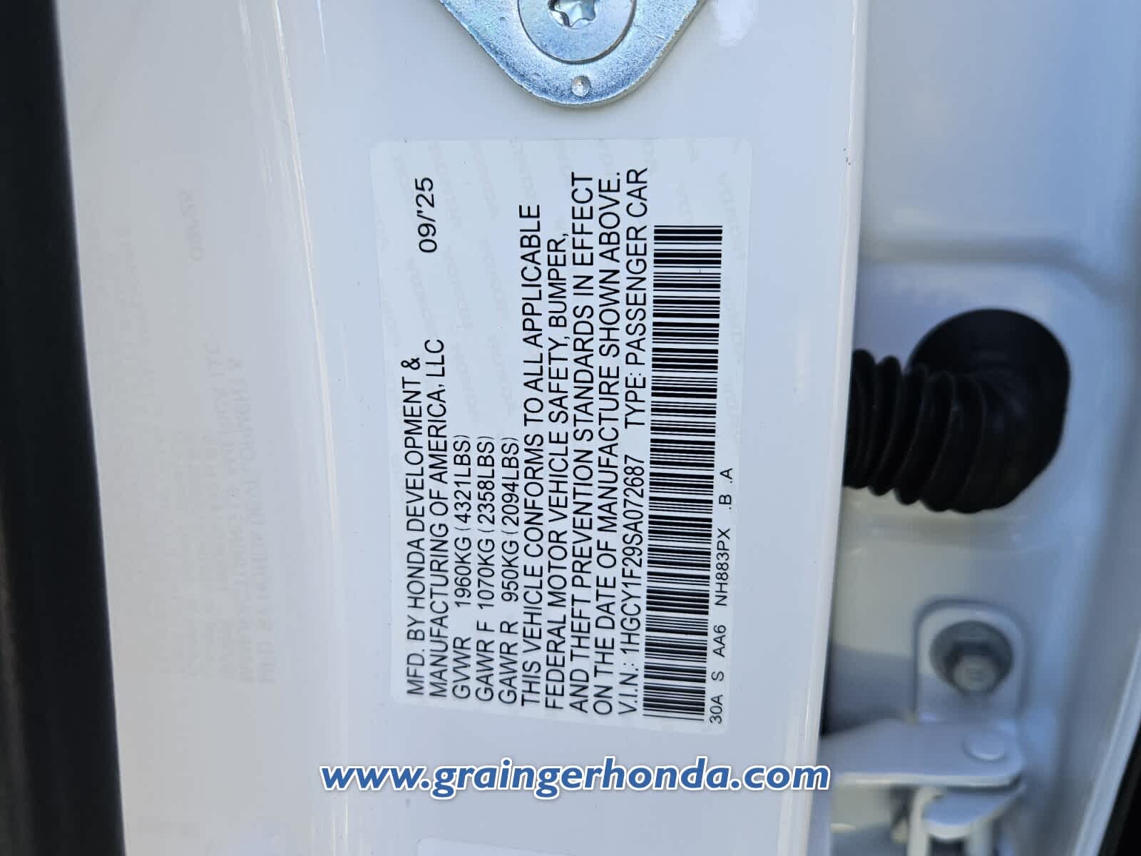 2025 Honda Accord LX