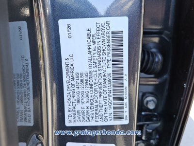 2026 Honda Accord SE