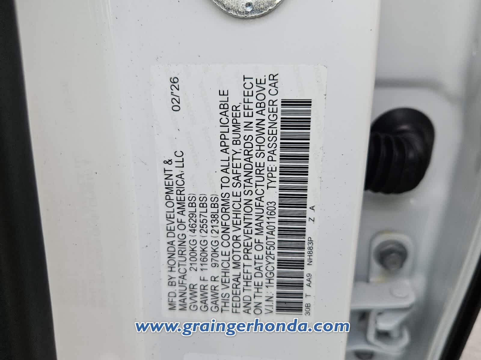 2026 Honda Accord Sport