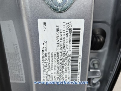 2025 Honda Accord Hybrid Sport