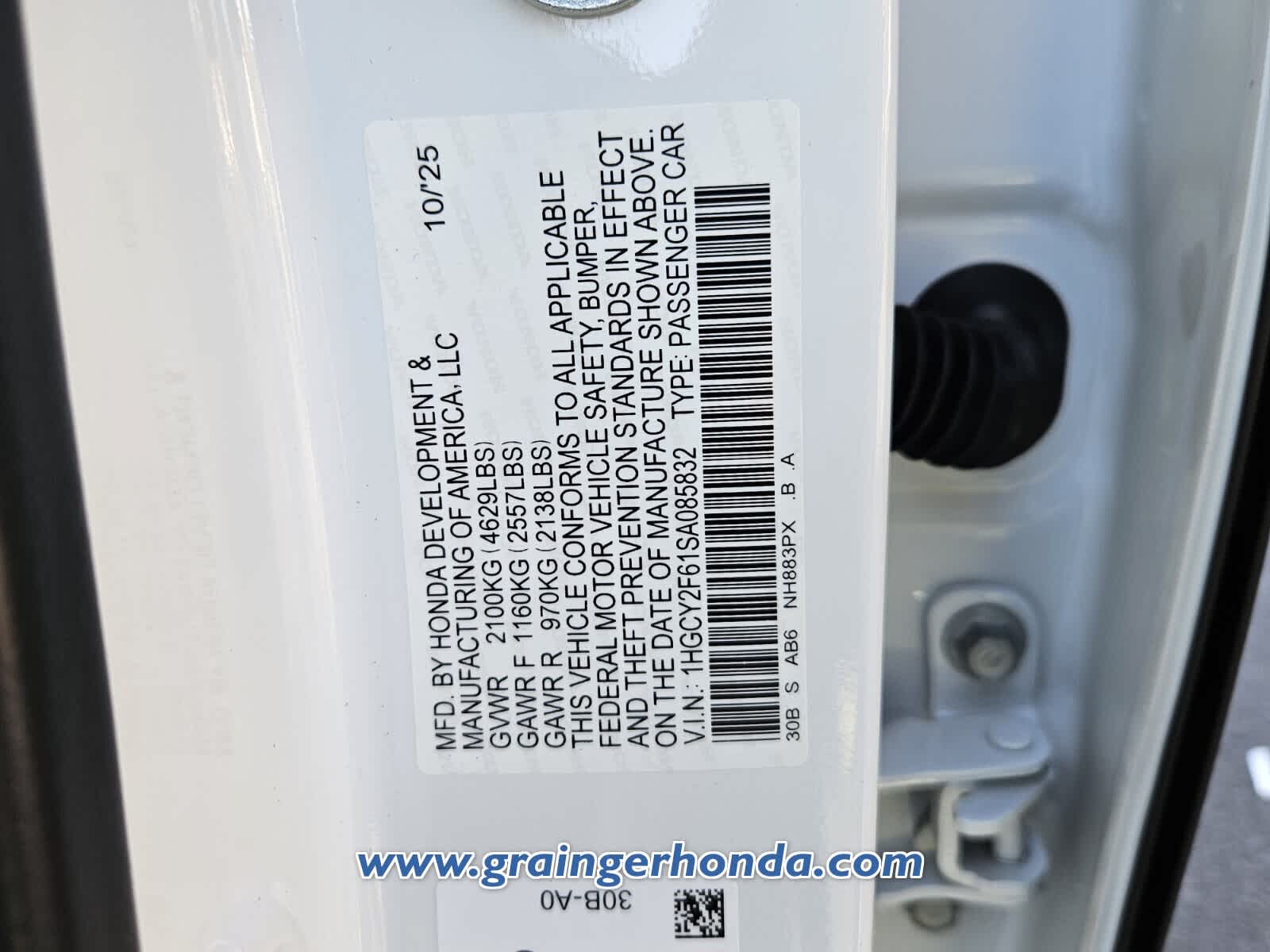 2025 Honda Accord Hybrid EX-L