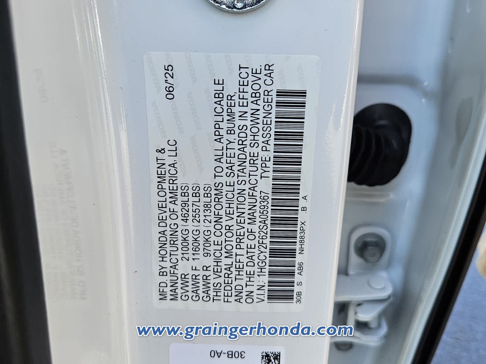 2025 Honda Accord Hybrid EX-L