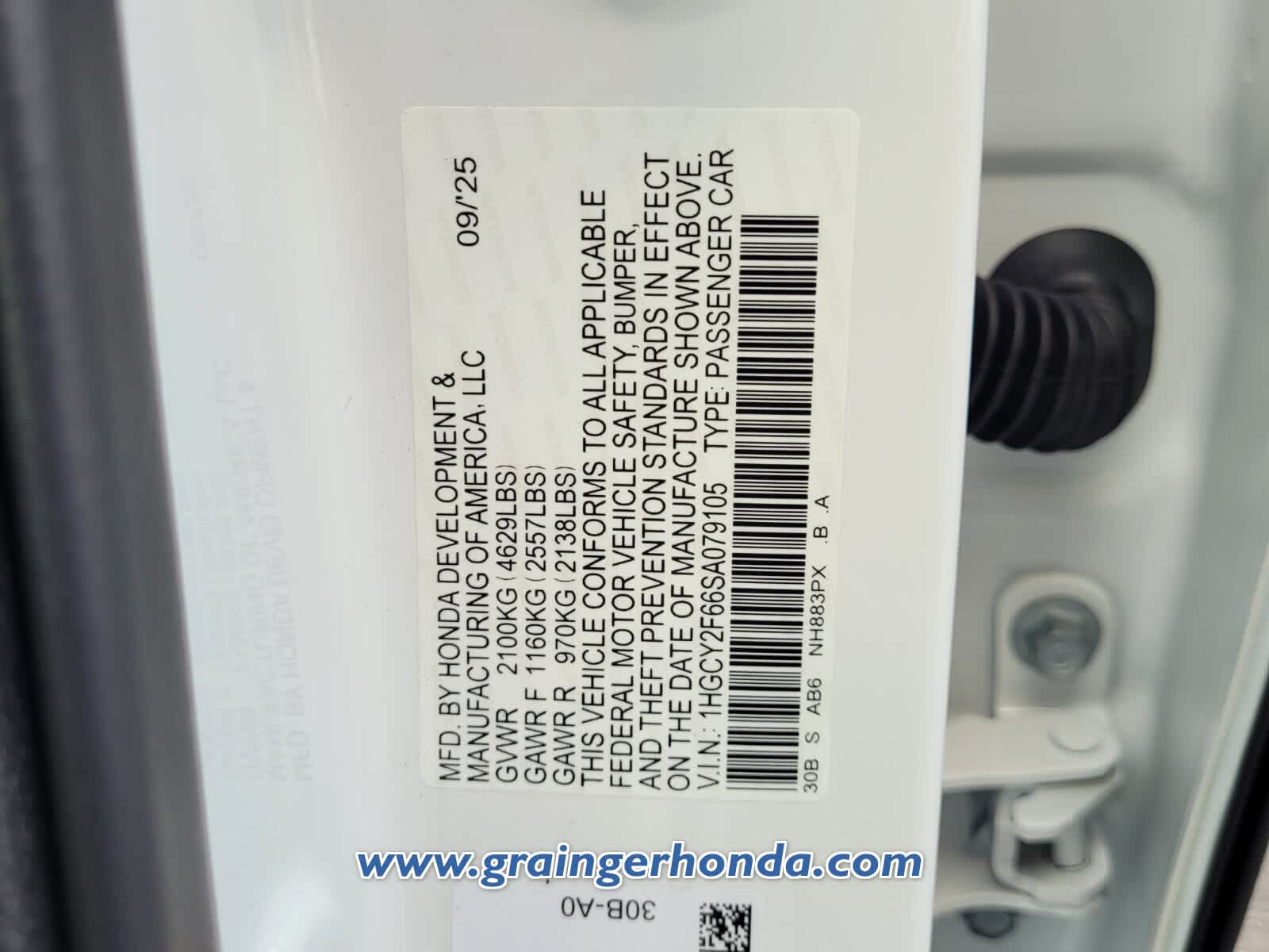 2025 Honda Accord Hybrid EX-L