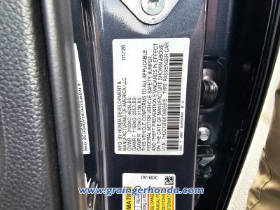 2026 Honda Accord EX-L