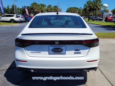 2025 Honda Accord Hybrid Sport-L