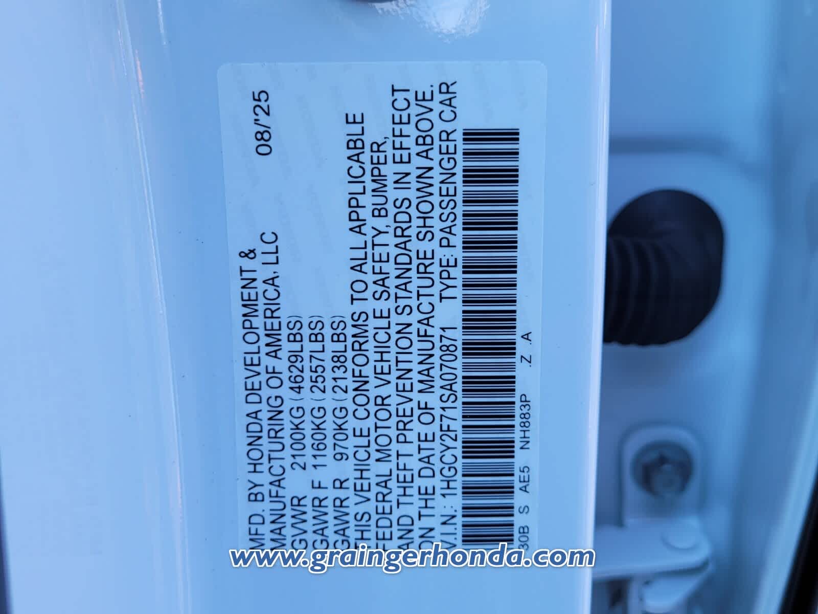 2025 Honda Accord Hybrid Sport-L