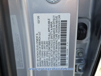 2026 Honda Accord Sport-L