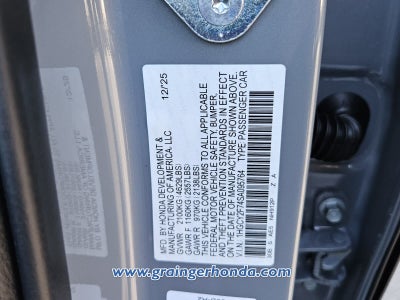 2025 Honda Accord Hybrid Sport-L