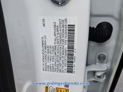 2025 Honda Accord Hybrid Sport-L