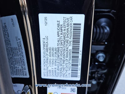 2025 Honda Accord Hybrid Sport-L