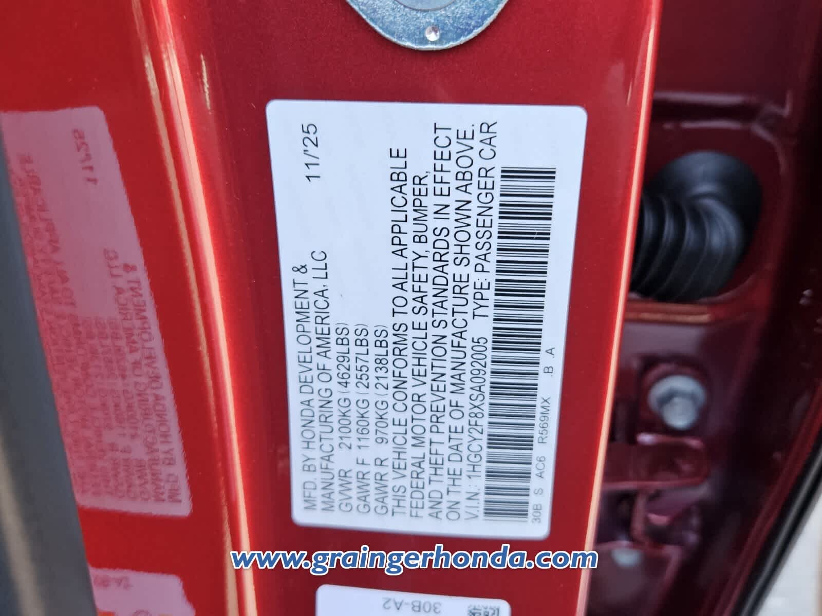 2025 Honda Accord Hybrid Touring