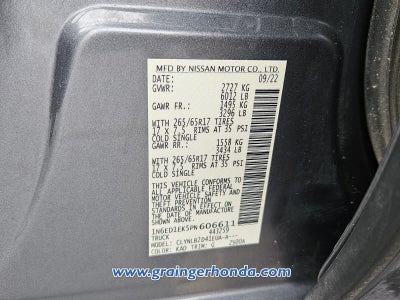 2023 Nissan Frontier SV