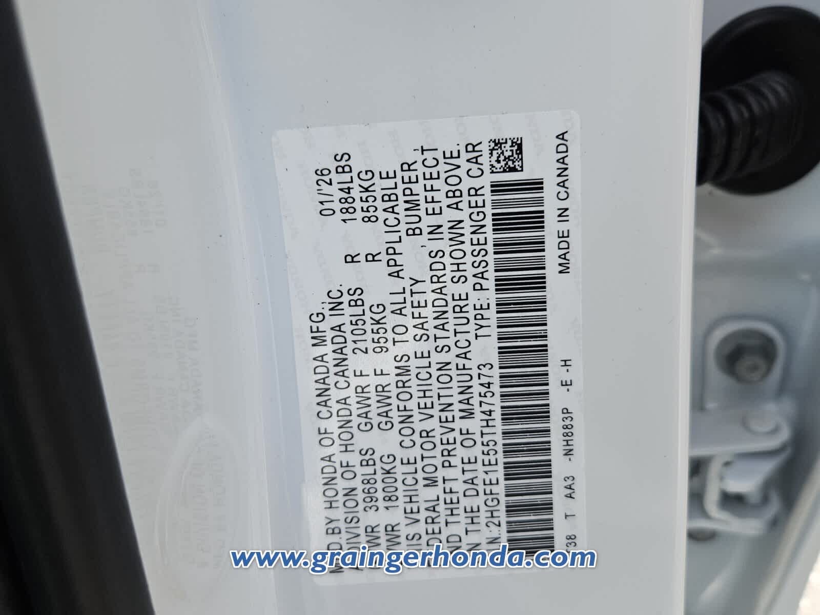 2026 Honda Civic Manual