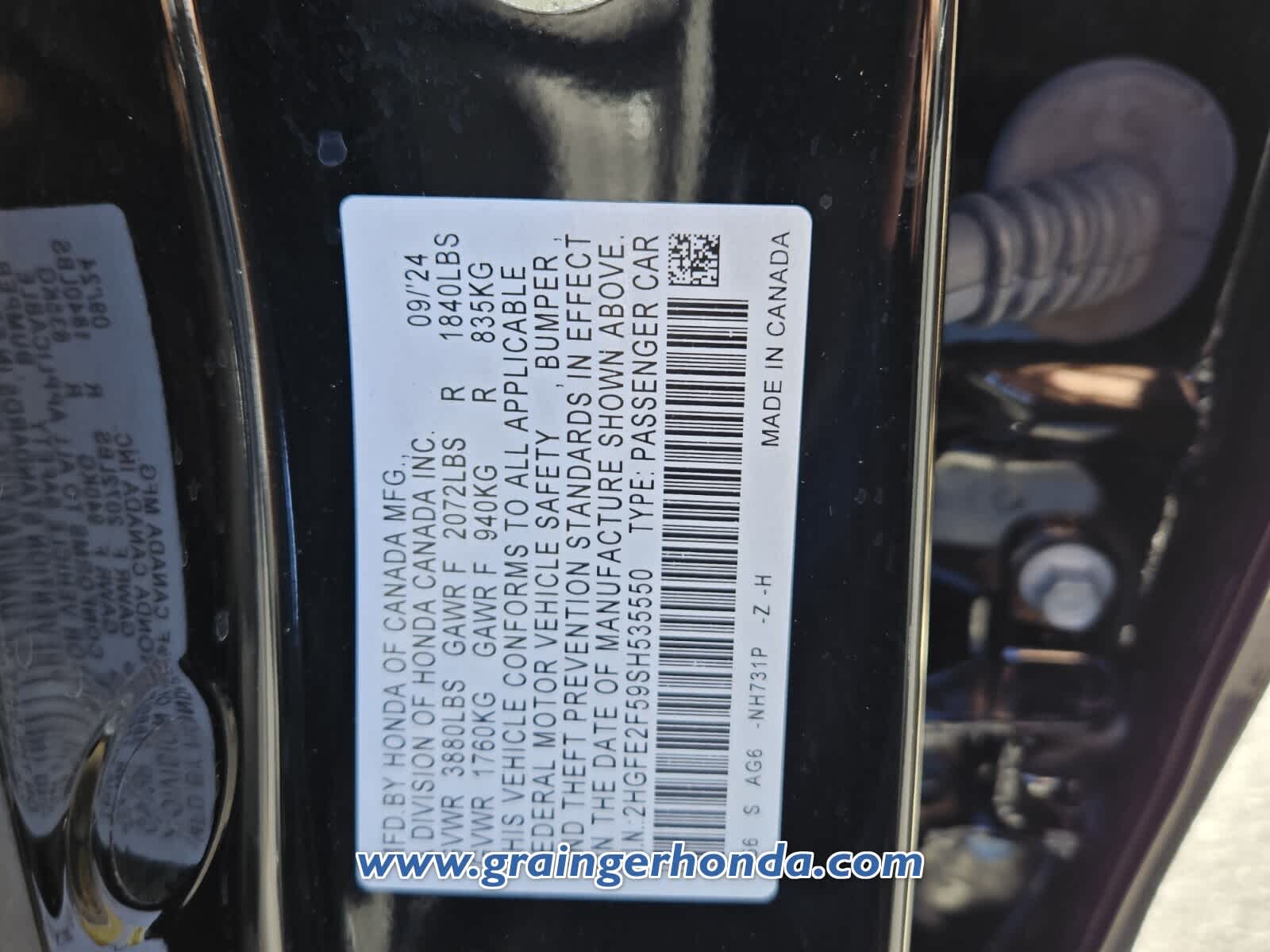 2025 Honda Civic Sport