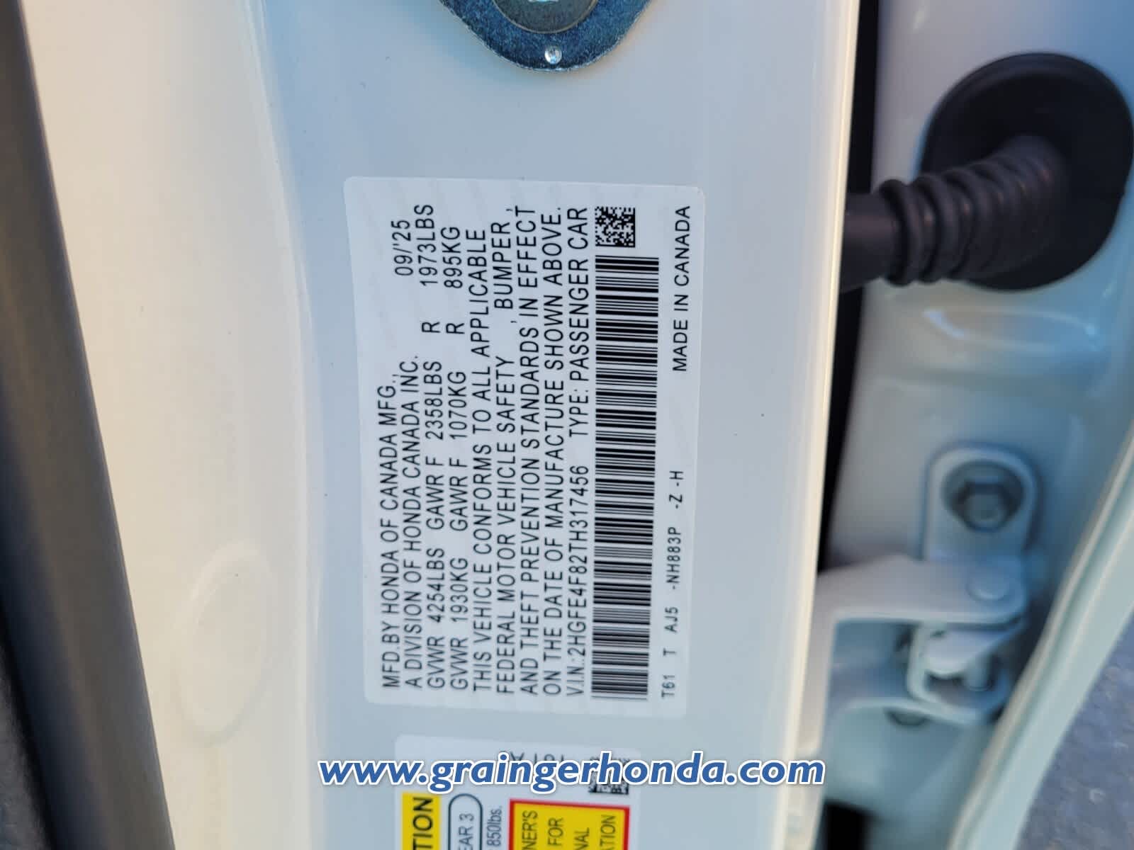 2026 Honda Civic Hybrid Sport Touring