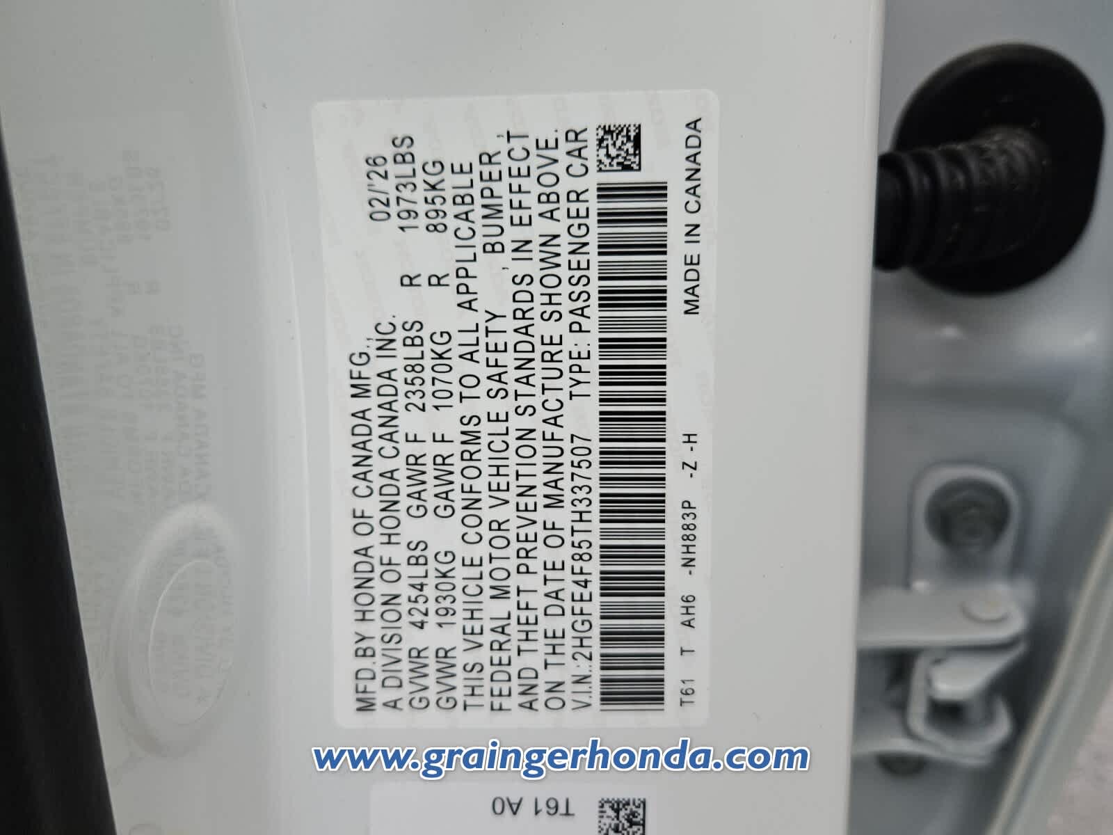 2026 Honda Civic Hybrid Sport