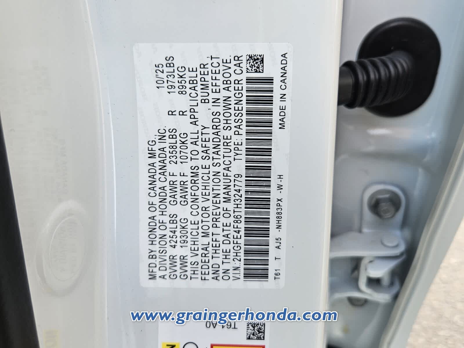 2026 Honda Civic Hybrid Sport Touring