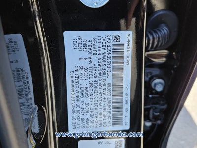 2026 Honda Civic Hybrid Sport Touring