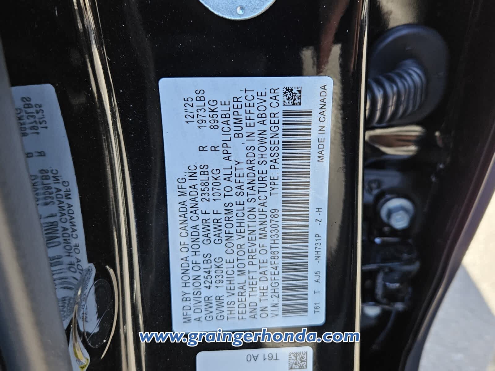 2026 Honda Civic Hybrid Sport Touring