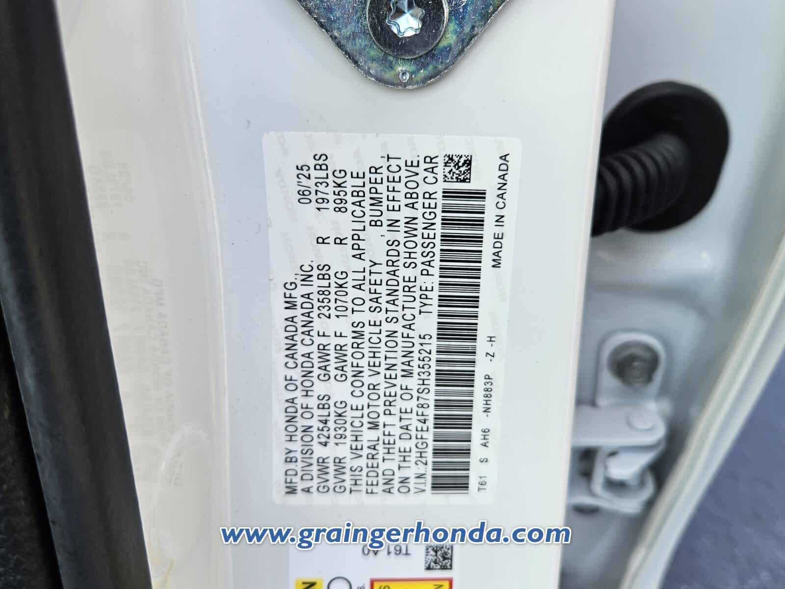 2025 Honda Civic Hybrid Sport