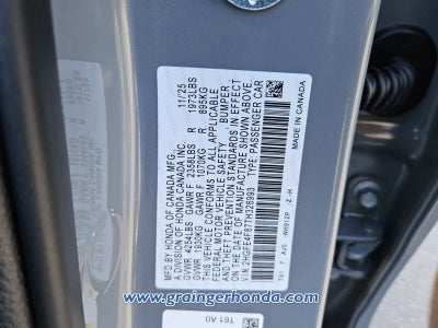 2026 Honda Civic Hybrid Sport Touring