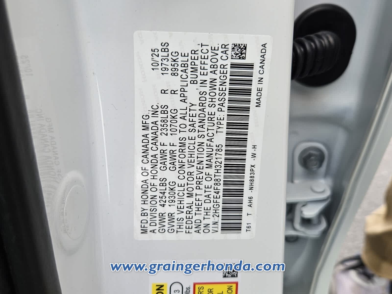 2026 Honda Civic Hybrid Sport