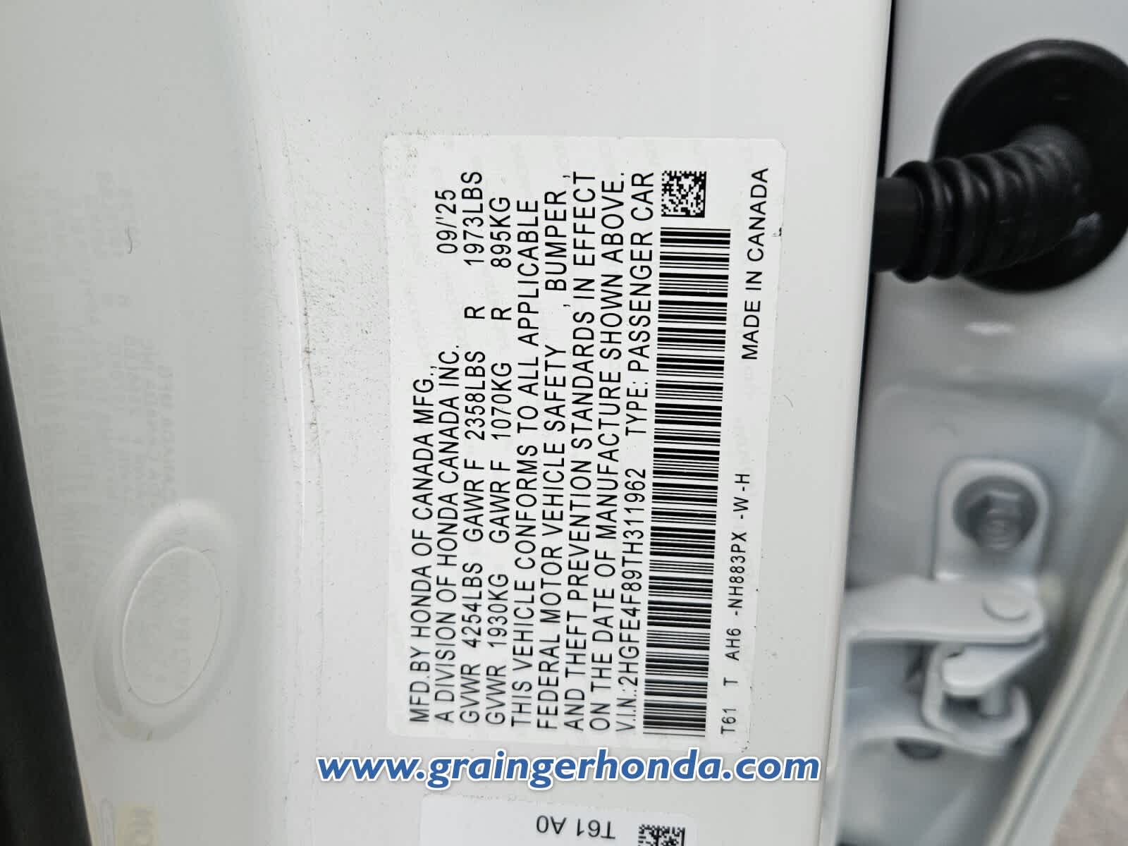 2026 Honda Civic Hybrid Sport