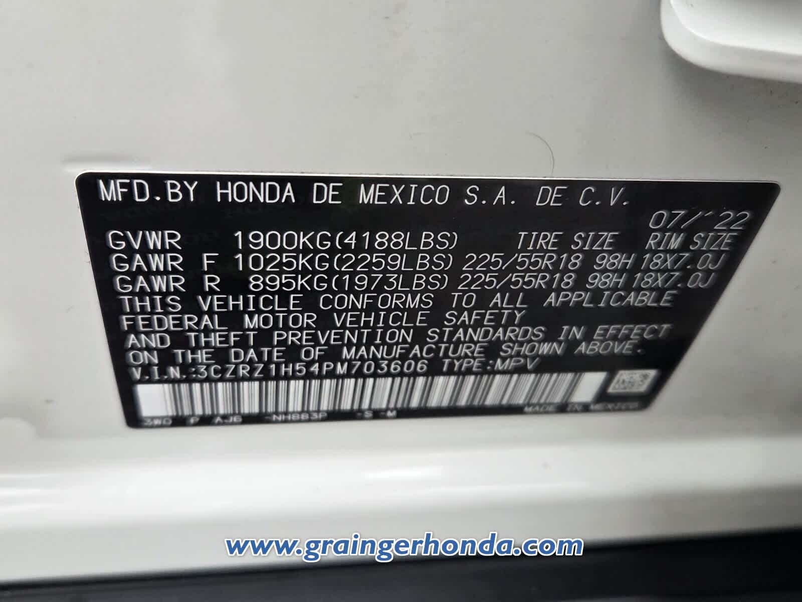 2023 Honda HR-V Sport