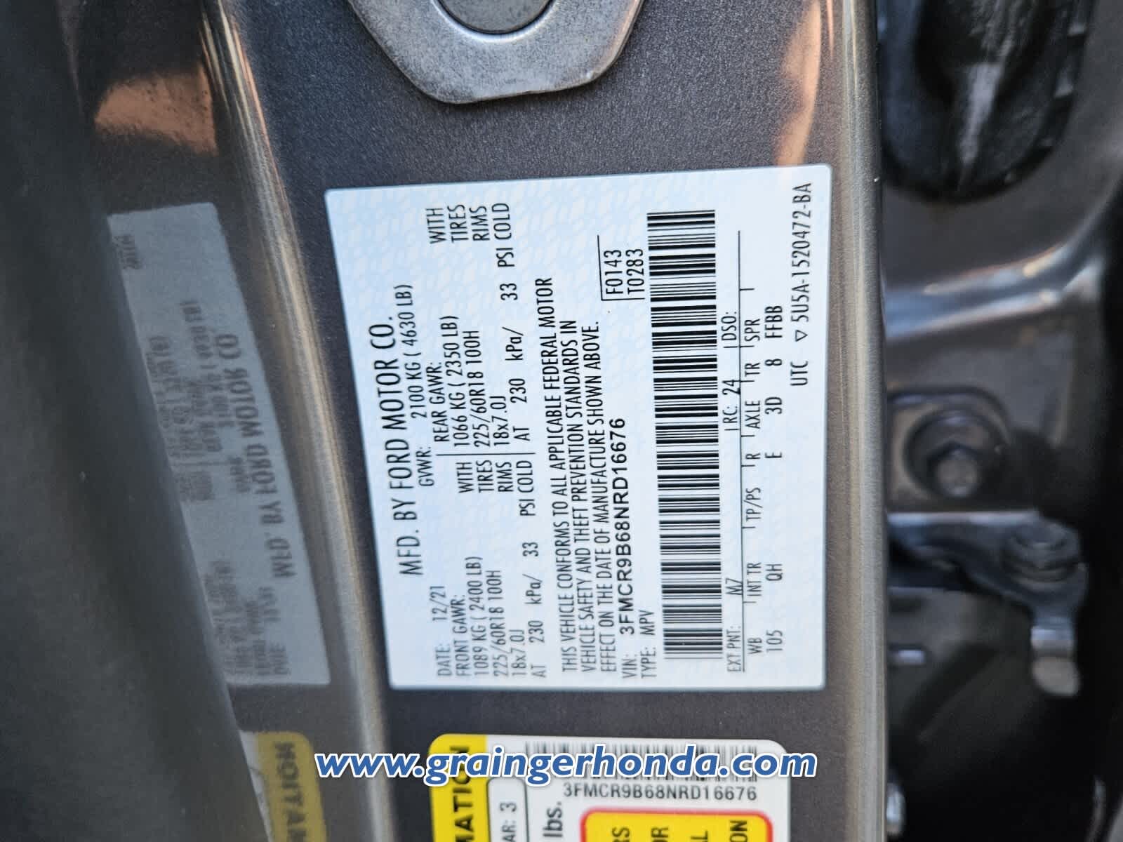 2022 Ford Bronco Sport Big Bend