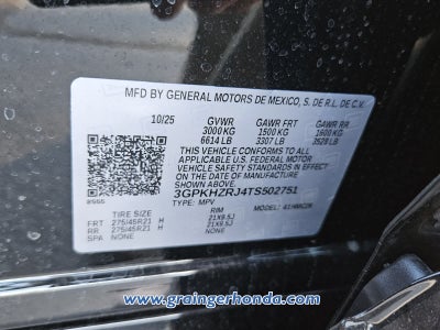 2026 Honda Prologue Elite