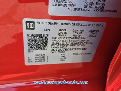 2024 GMC Sierra 1500 Elevation